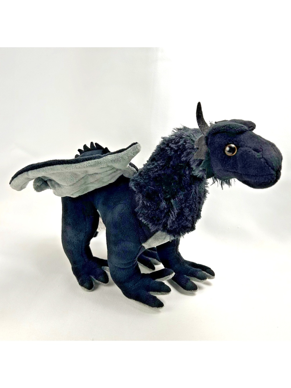 Fiesta Black Dragon 19" Soft Plush Stuffed Animal Toy New with Tag